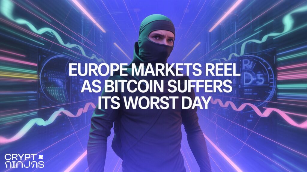 Europe Markets Reel as Bitcoin Suffers Its Worst Day Since March
