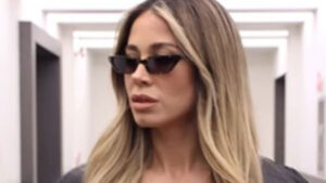 Diletta Leotta stuns in low cut split leg dress as glamorous DAZN host reveals work change