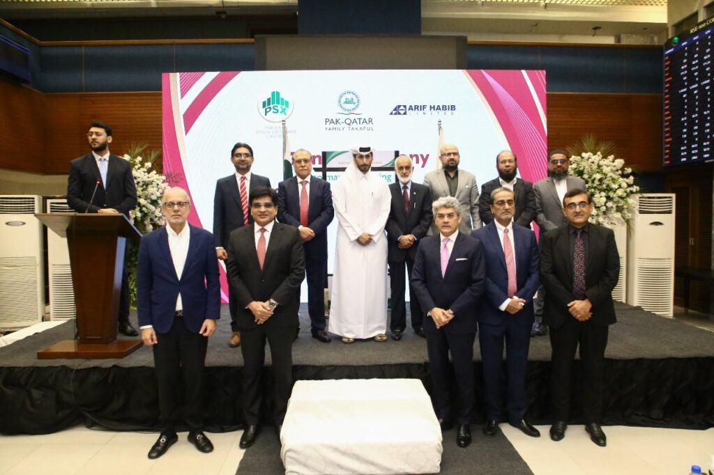 Pak-Qatar Family Takaful Limited Listed on Pakistan Stock Exchange Following Strong IPO Demand