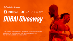 IPO Genie Sponsors Misfits Pro Boxing: Win Your Chance to Dubai for Andrew Tate vs Chase DeMoor