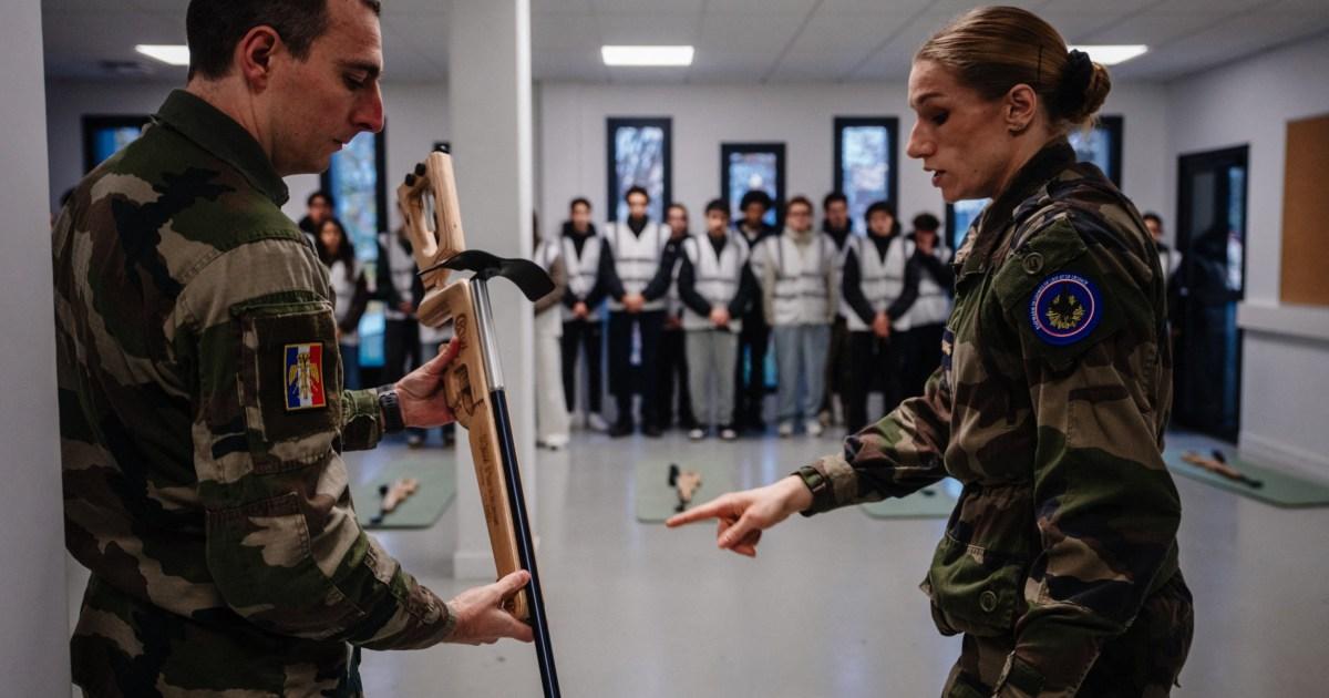 France unveils voluntary conscription…