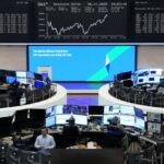 European shares clock monthly gains on Fed rate cut hopes