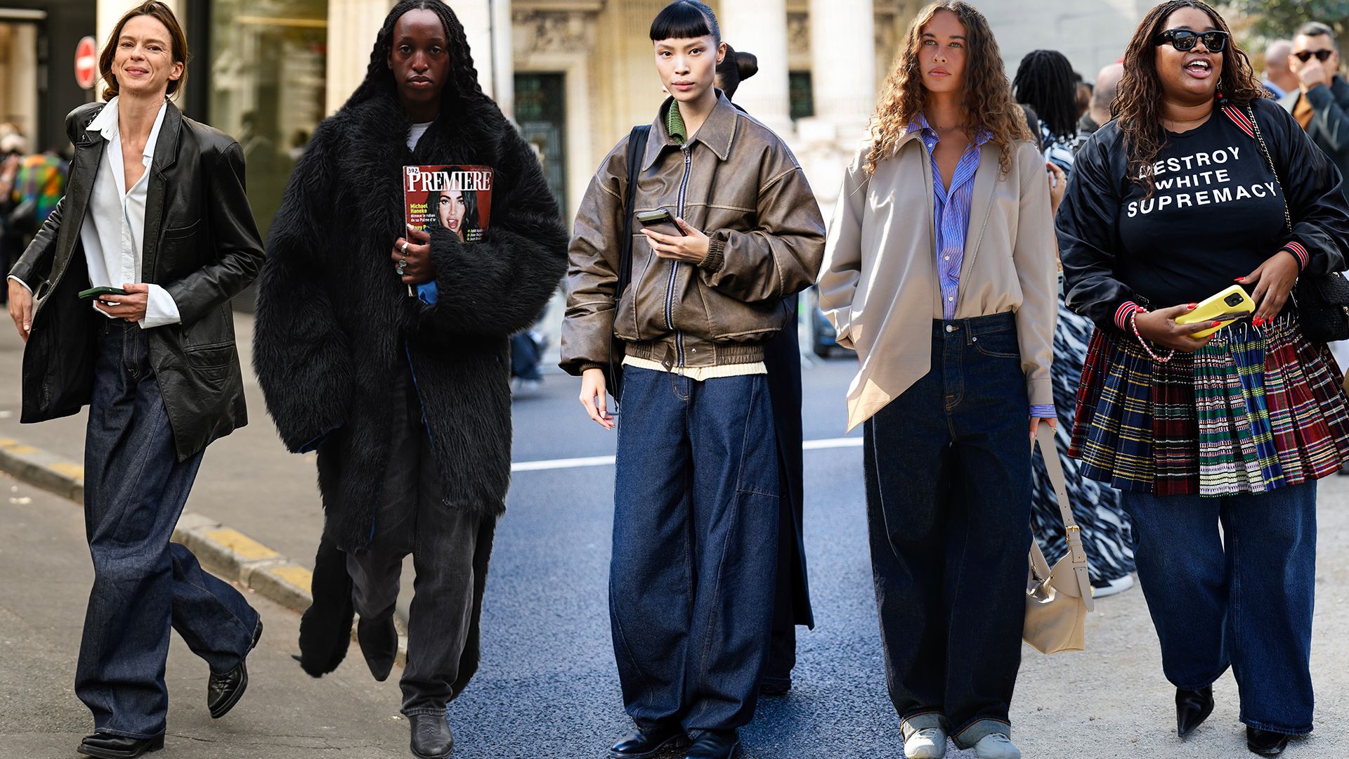 Baggy Jeans Are Still Trending—7 Ways to Style the Model Off-Duty Staple