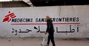 In Gaza hospital, patients cling to MSF as Israel orders it out