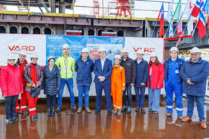 VARD marks keel laying milestone for subsea construction vessel in Europe (Gallery)