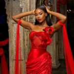 Dede Ashiogwu’s Red Christmas Look Is Pure Holiday Glam | See Photos