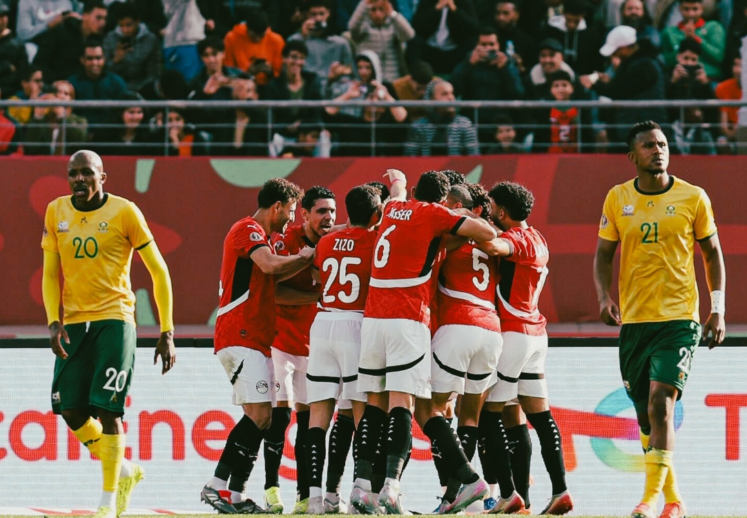 10-man Egypt subdue South Africa, pick 2025 AFCON knockout ticket