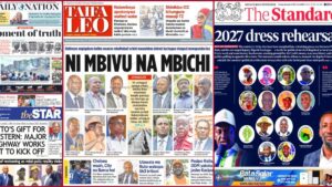 Kenya newspapers review: IEBC boss defends by-elections, says no politician will influence him