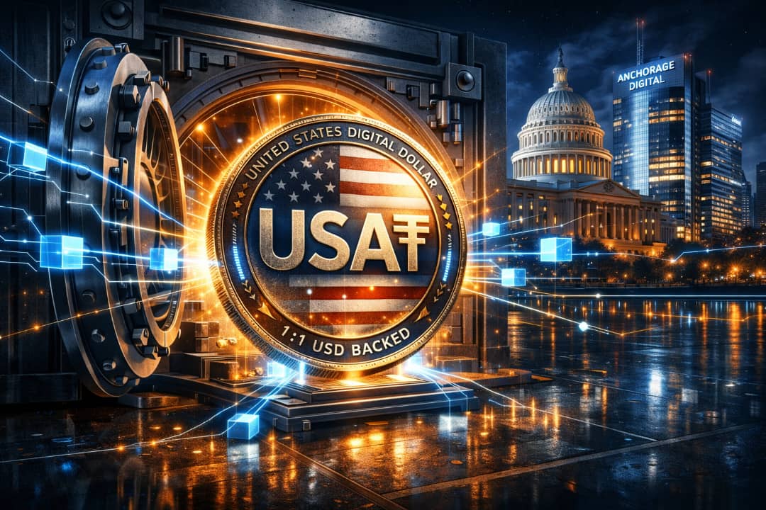 Tether And Anchorage Launch USA₮ In A Landmark Stablecoin Move