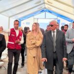 Angelina Jolie Visits Rafah Crossing, Reviews Relief Efforts for Gazans