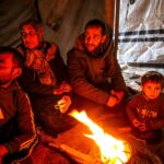 Winter Rain Floods Gaza Camps As Netanyahu Heads For U.S. Meeting