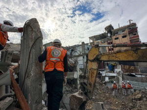 Inside the Monumental Effort to Retrieve and Bury Gaza’s Dead