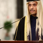 Qatari PM meets Iran’s Larijani in Tehran, discusses easing regional tensions