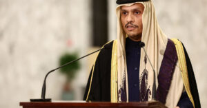 Qatari PM meets Iran’s Larijani in Tehran, discusses easing regional tensions