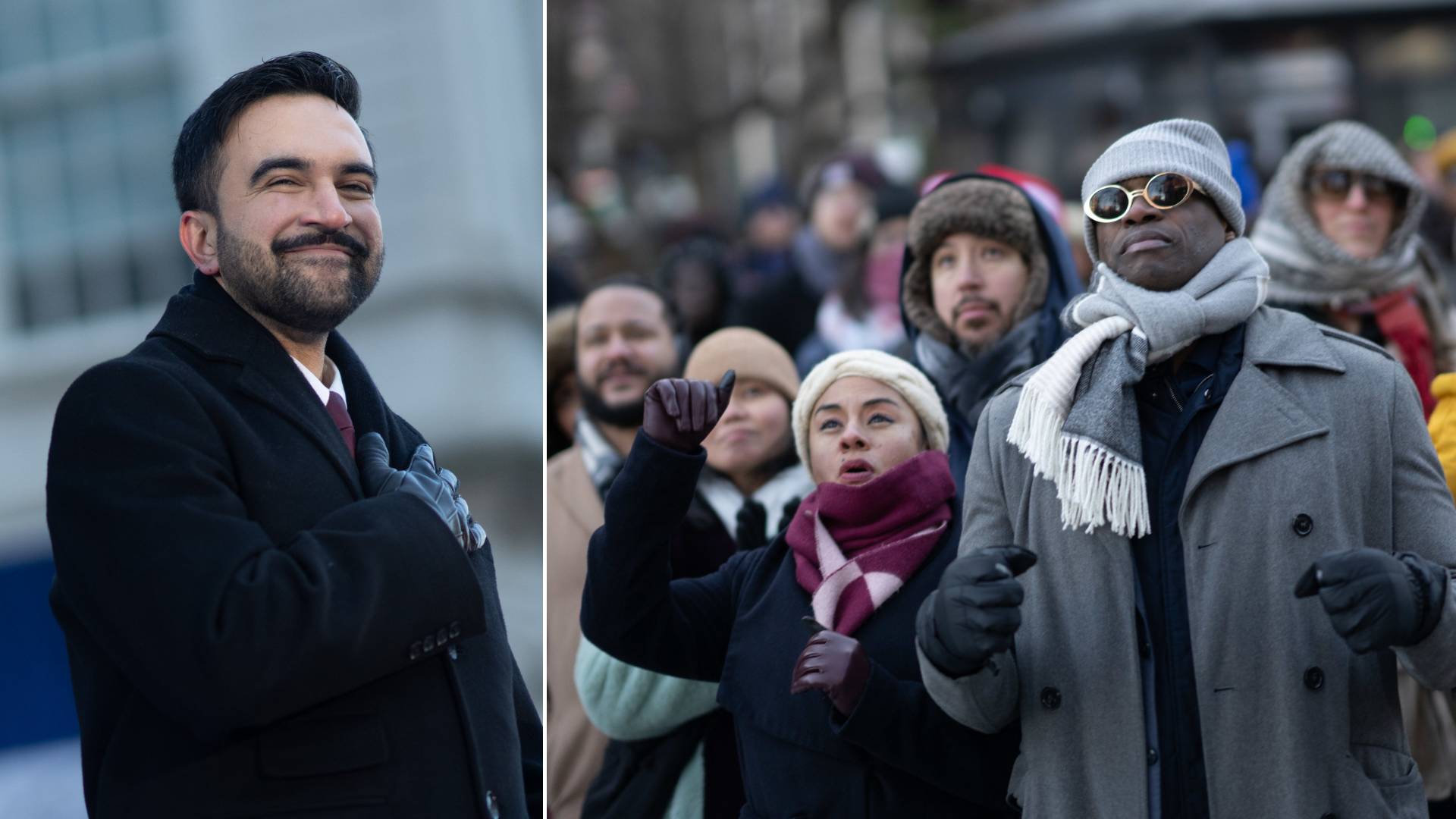 Zohran Mamdani Supporters Celebrate “Politics of Optimism” at His Inauguration