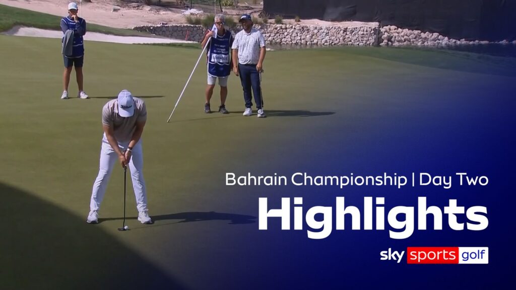 Scotland’s Hill equals course record to open big lead on day two in Bahrain