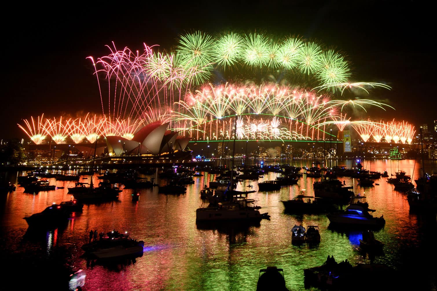 PICTURES: South Africa and the world welcome the new year