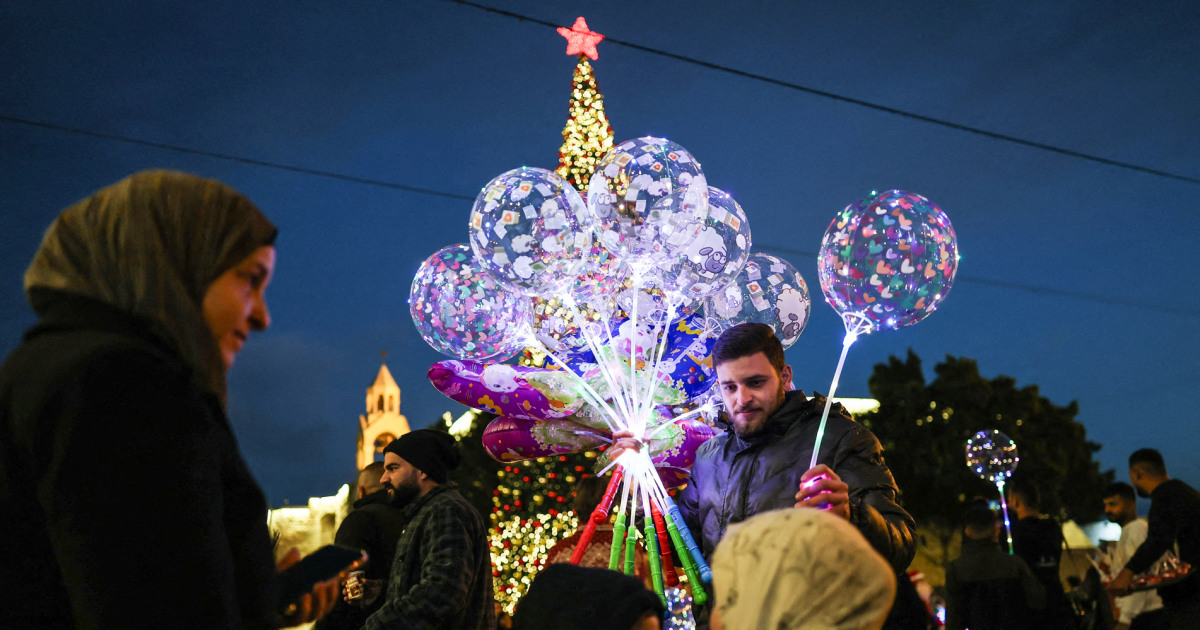 In Bethlehem, Christmas celebrations make a comeback after pause during war in Gaza