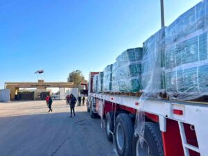 Saudi Arabia Sends Humanitarian Aid to Gaza Amid Winter Crisis