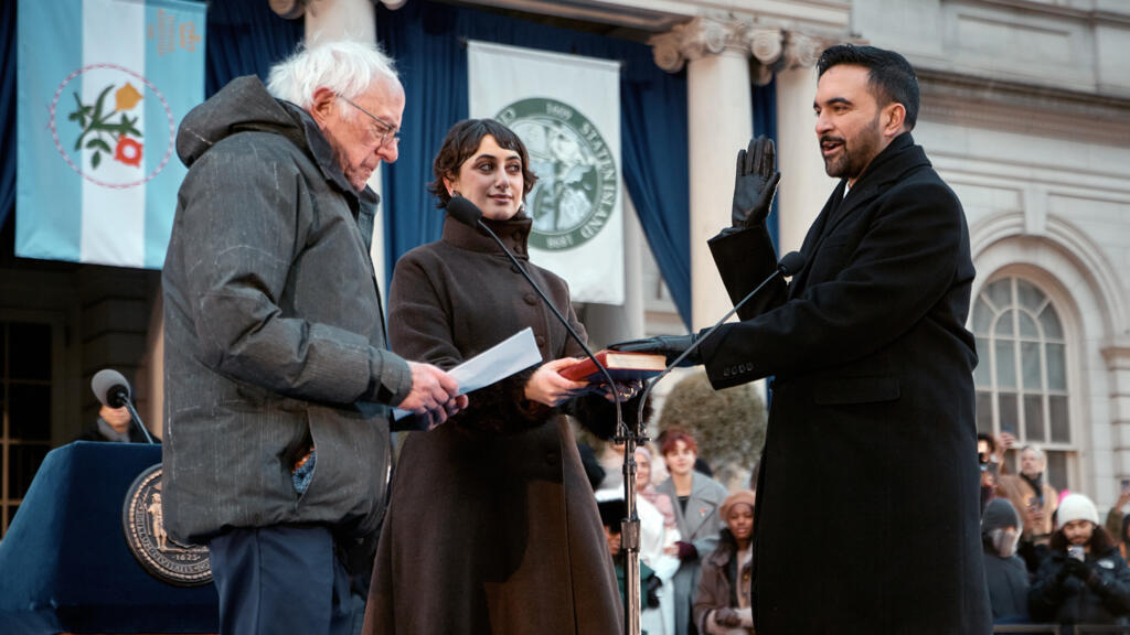 Mamdani vows bold left-wing agenda as he takes office as New York mayor