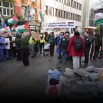 Nativity scene recreated by activists in Dublin ‘in solidarity with Gaza’