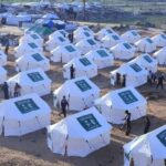 KSrelief Establishes Gaza Emergency Camp to Shelter Storm-Displaced Families