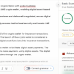 Dubai Insurance Unveils UAE Crypto Wallet Backed by Zodia Custody