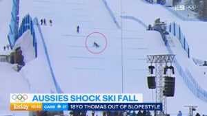 Aussie withdraws from event after shock ski fall