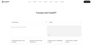 ChatGPT Translate: Versatile Multilingual Translation Tool