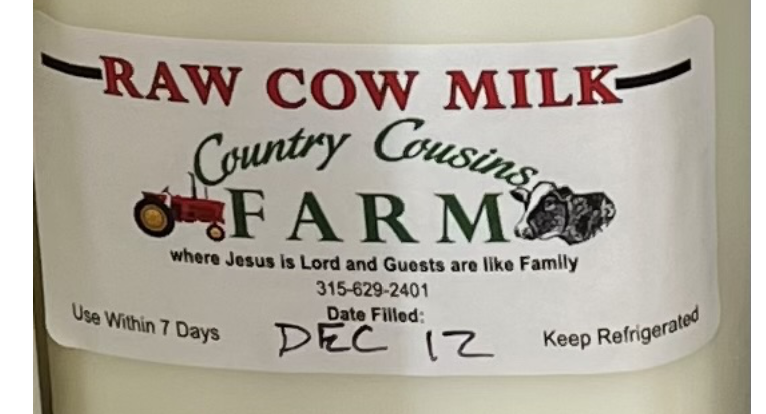 Campylobacter infections in New York traced to raw milk; warning issued