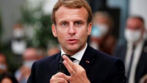 Macron warns China of EU tariffs over widening trade deficit