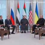 Russia, UK, Ukraine sit for tense talks in Abu Dhabi