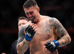 Gable Steveson predicted to beat Tom Aspinall ‘today’ by ex-UFC star despite huge experience gap