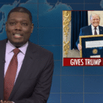 ‘SNL’ Weekend Update Calls Out ‘Psycho’ Trump for Taking Peace Prize
