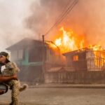 Wildfires race across Chile, leaving 15 dead and forcing thousands to flee