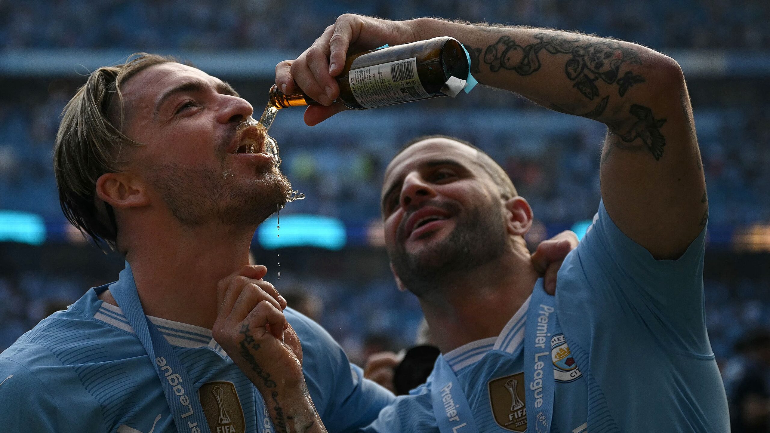 Jack Grealish ‘sick’ after London night out with former team-mate Kyle Walker ends at strip club as Man City loanee misses Burnley vs Everton clash