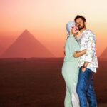 Modern Hollywood Celebrities Bring the Pyramids of Giza to the World