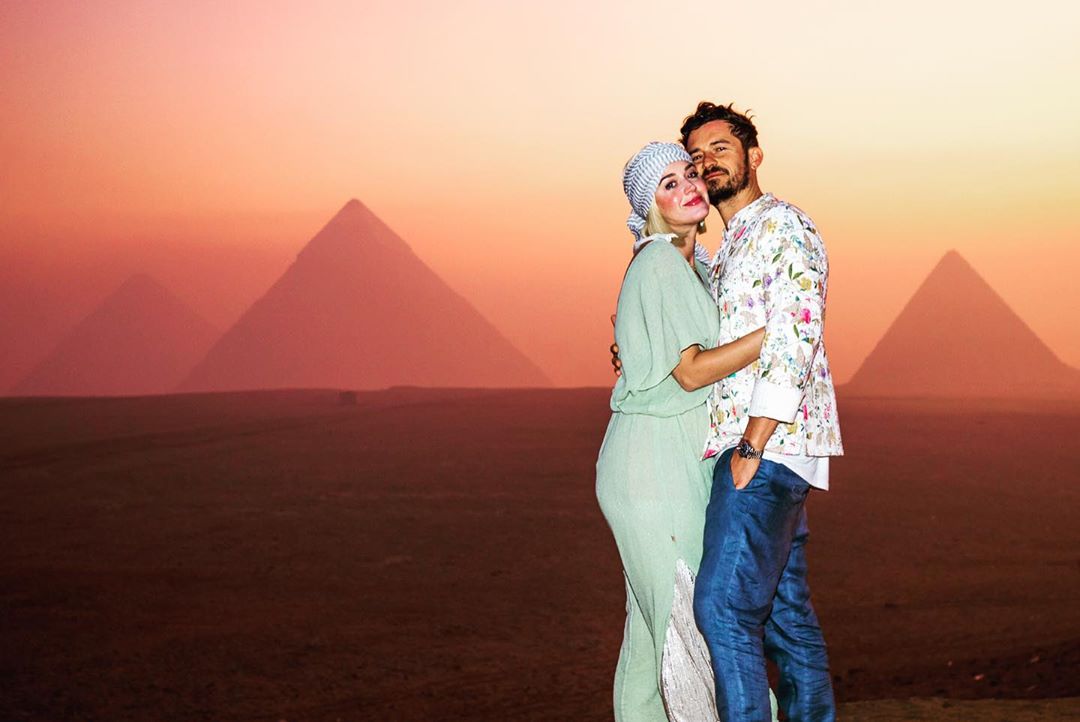 Modern Hollywood Celebrities Bring the Pyramids of Giza to the World