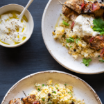 Turkish-Style Lamb Kebabs with Rice Pilaf