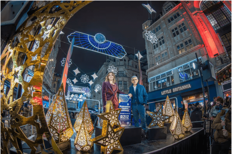 London’s Ramadan Display Celebrates the City’s Muslim Community