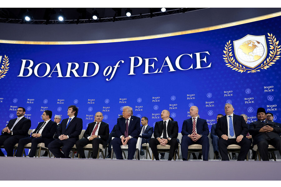 Trump’s Board of Peace meets, facing wariness and an immediate test: Gaza