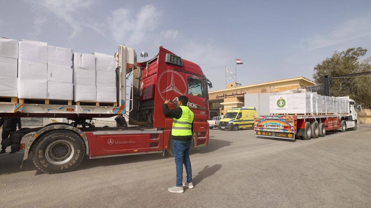 Tahya Misr, House of Zakat deliver 780 tonnes of food aid to Gaza ahead of Ramadan