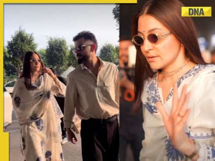 Anushka Sharma’s Tulsi Mala steals the show at Mumbai airport with Virat Kohli, netizens react, ‘Mata ban gayi kya’