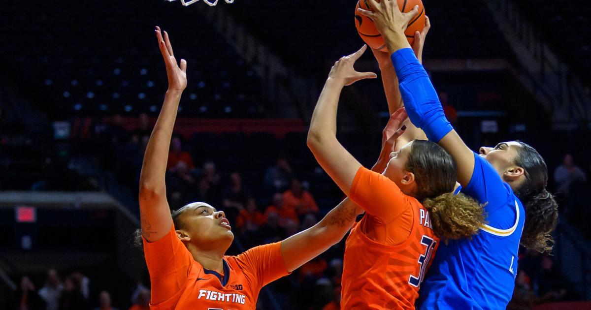 Foul trouble can’t stop Lauren Betts in No. 2 UCLA’s 80-67 win over Illinois