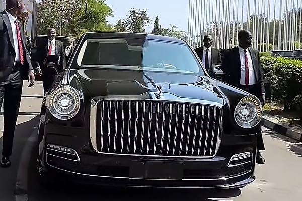 Moment Niger Delta Billionaire Arrived For His 50th Birthday Party In Hongqi Guoli Worth N2.5 Billion