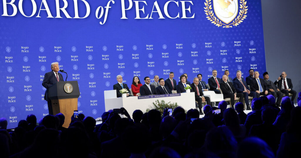 Exclusive-Trump plans to announce Gaza funding plan, troops at first Board of Peace meeting, US officials say