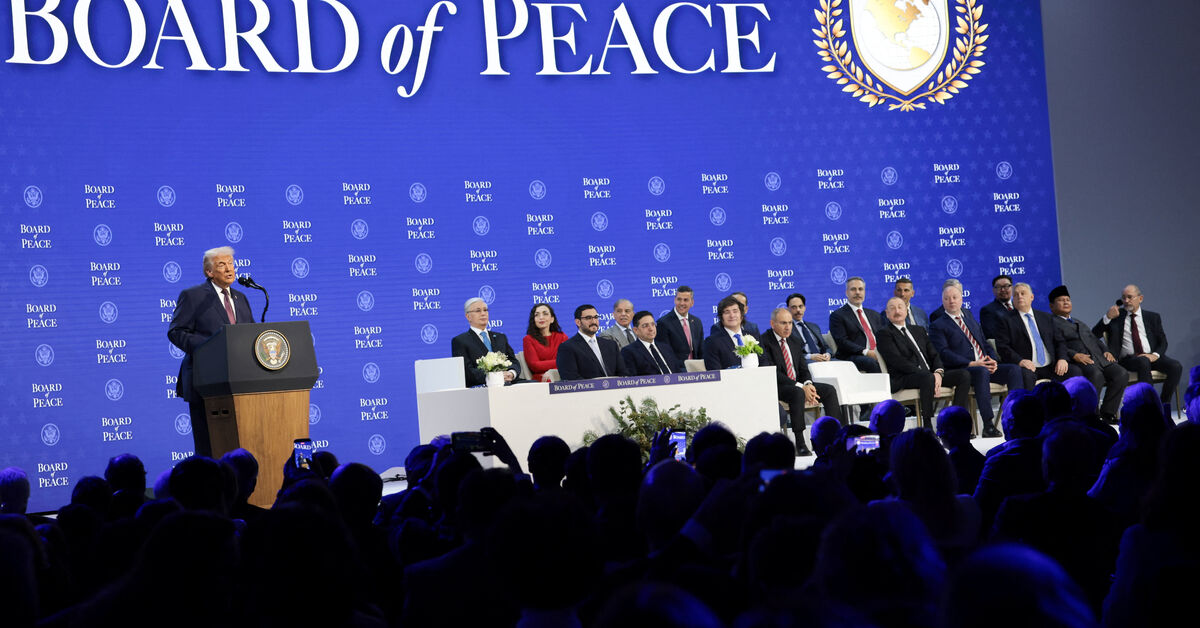 Exclusive-Trump plans to announce Gaza funding plan, troops at first Board of Peace meeting, US officials say