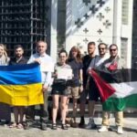 In war-torn Ukraine, showing sympathy for Palestine is no longer a taboo