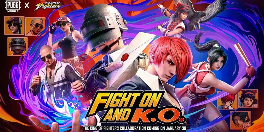 PUBG Mobile crosses over with SNK’s hit brawler The King of Fighters
