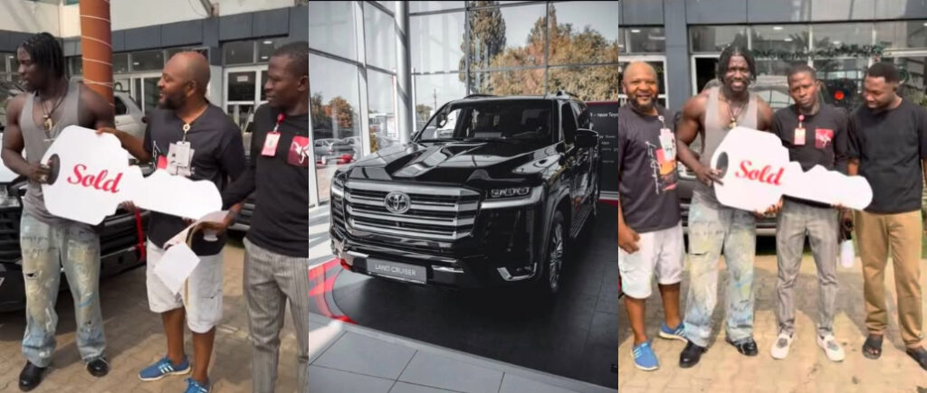 VeryDarkMan Buys ₦278m 2025 Land Cruiser Hours After ₦140m Burna Boy Claim